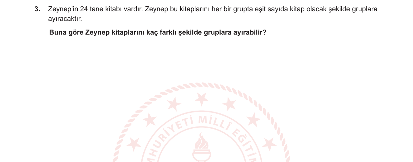 Matematik sorusu 12 — Bölenler, asal çarpanlara ayırma, bölen sayısı
