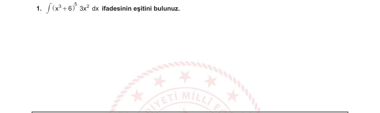 Matematik sorusu 7 — 
