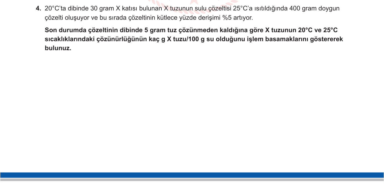 Kimya sorusu 32 — 