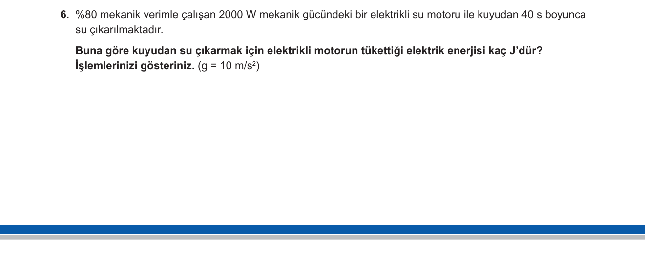 Fizik sorusu 24 — 