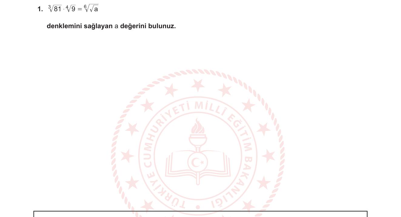 Matematik sorusu 21 — 