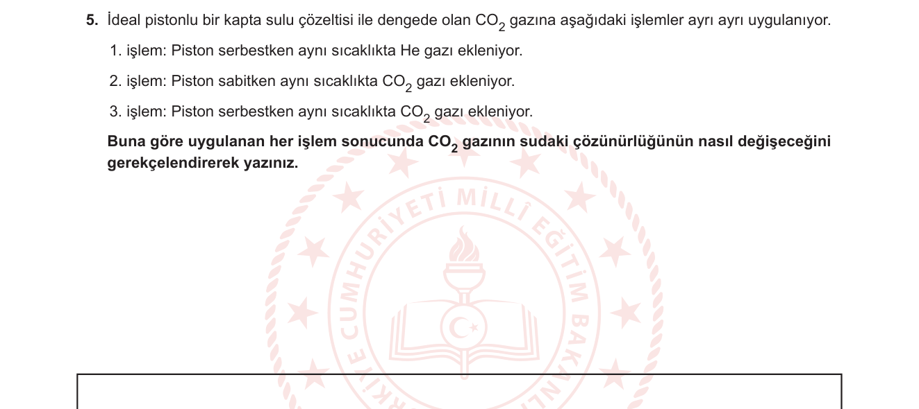Kimya sorusu 44 — 
