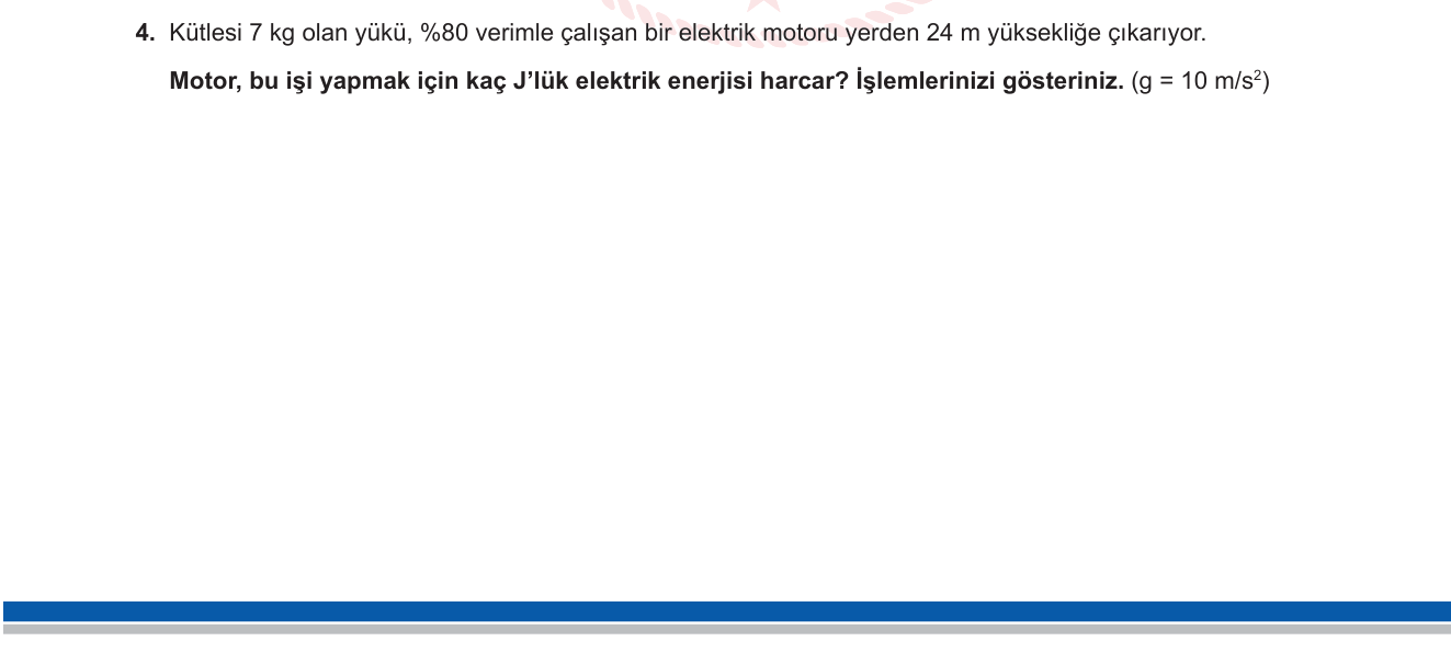Fizik sorusu 14 — 