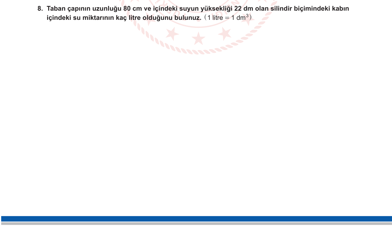 Matematik sorusu 15 — 