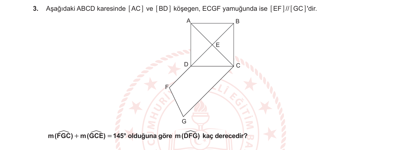 Matematik sorusu 24 — 