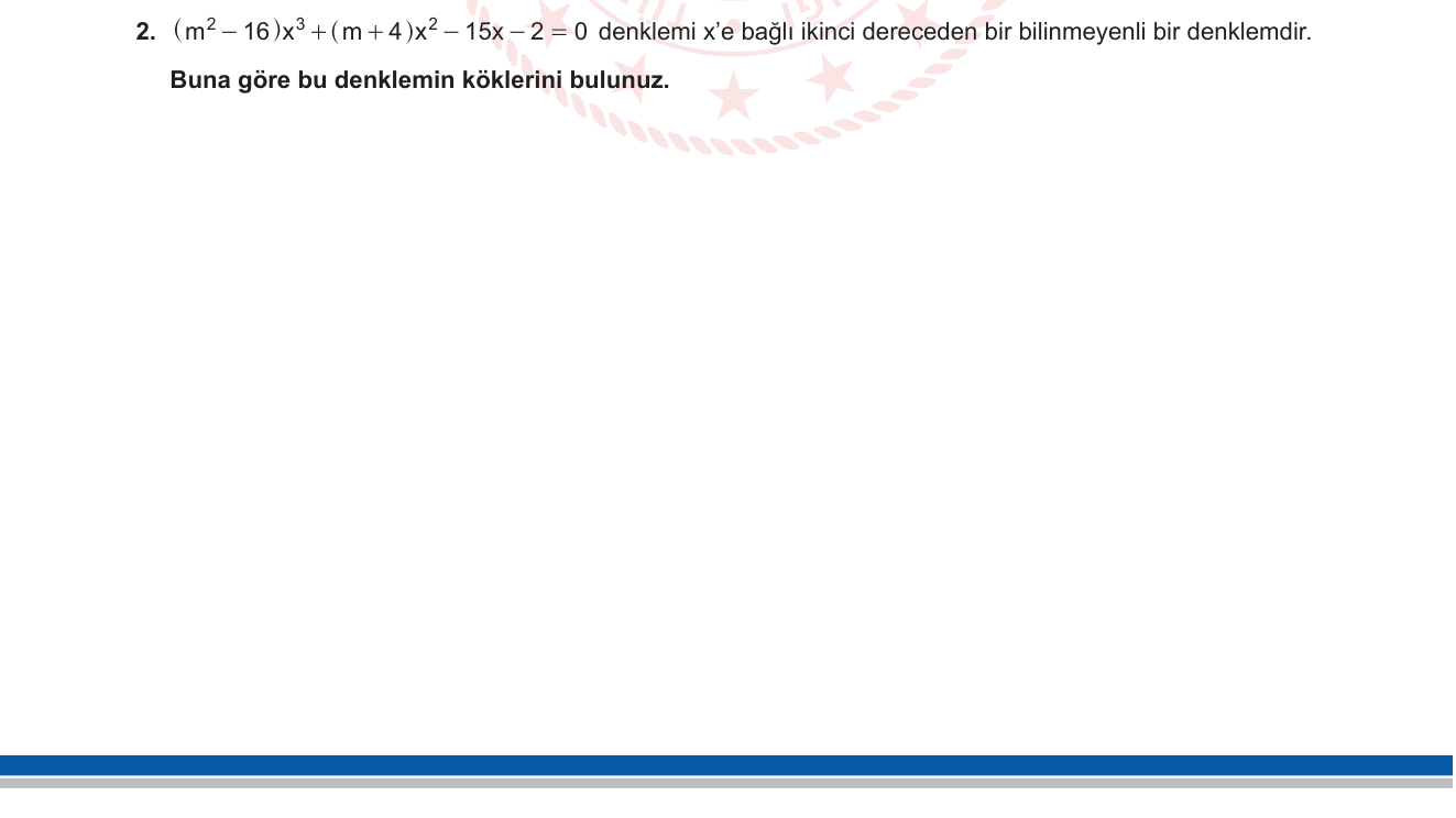 Matematik sorusu 24 — 