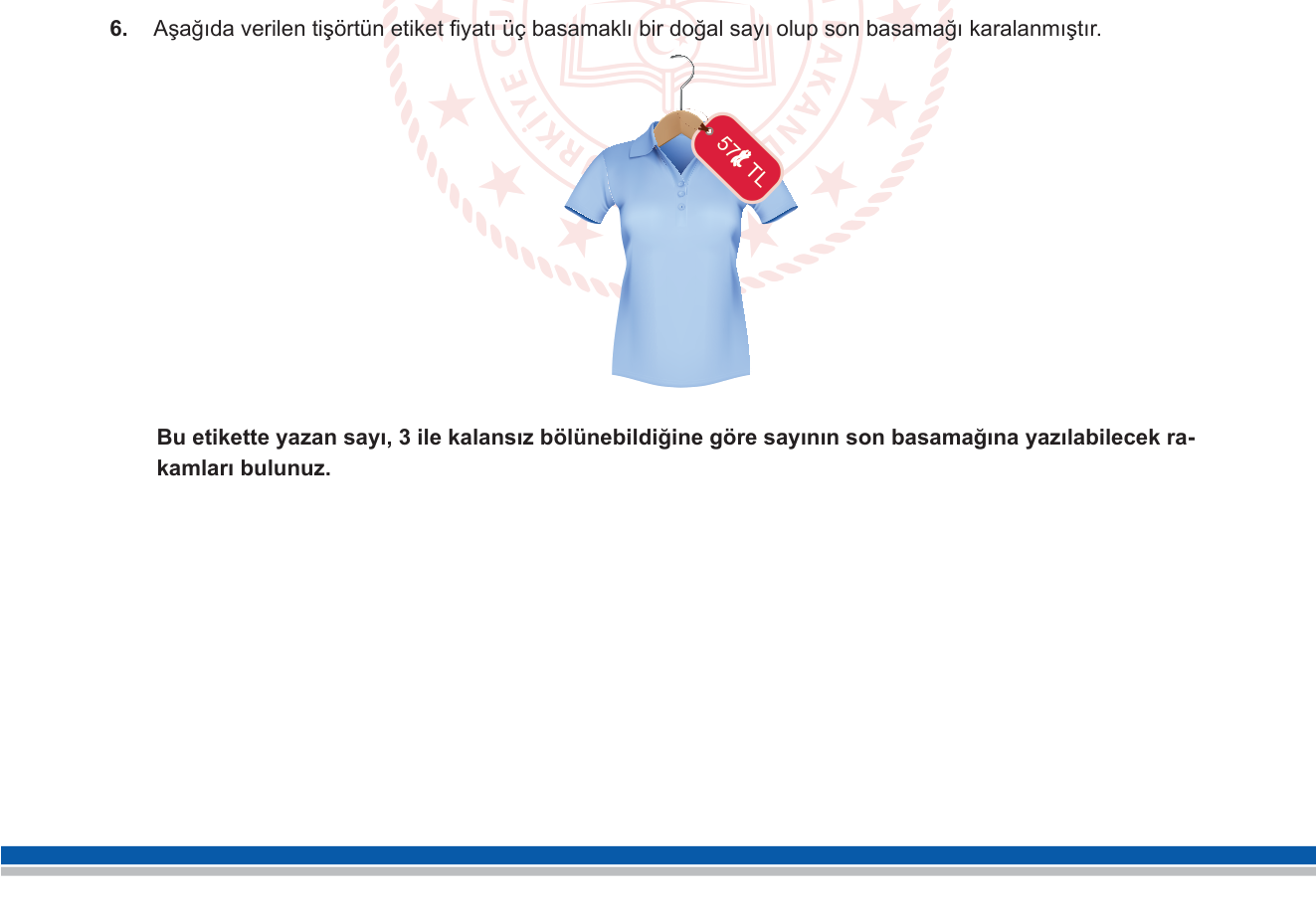 Matematik sorusu 20 — Bölünebilme Kuralları (3)