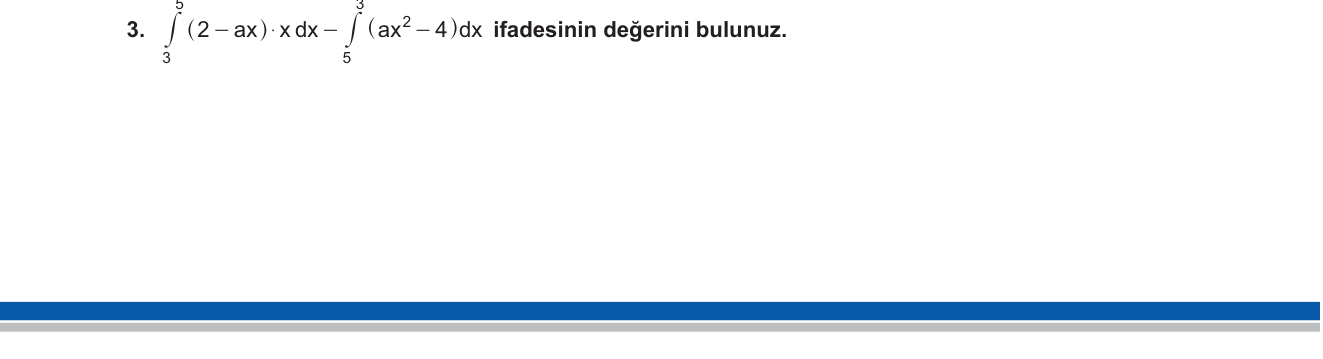 Matematik sorusu 9 — 