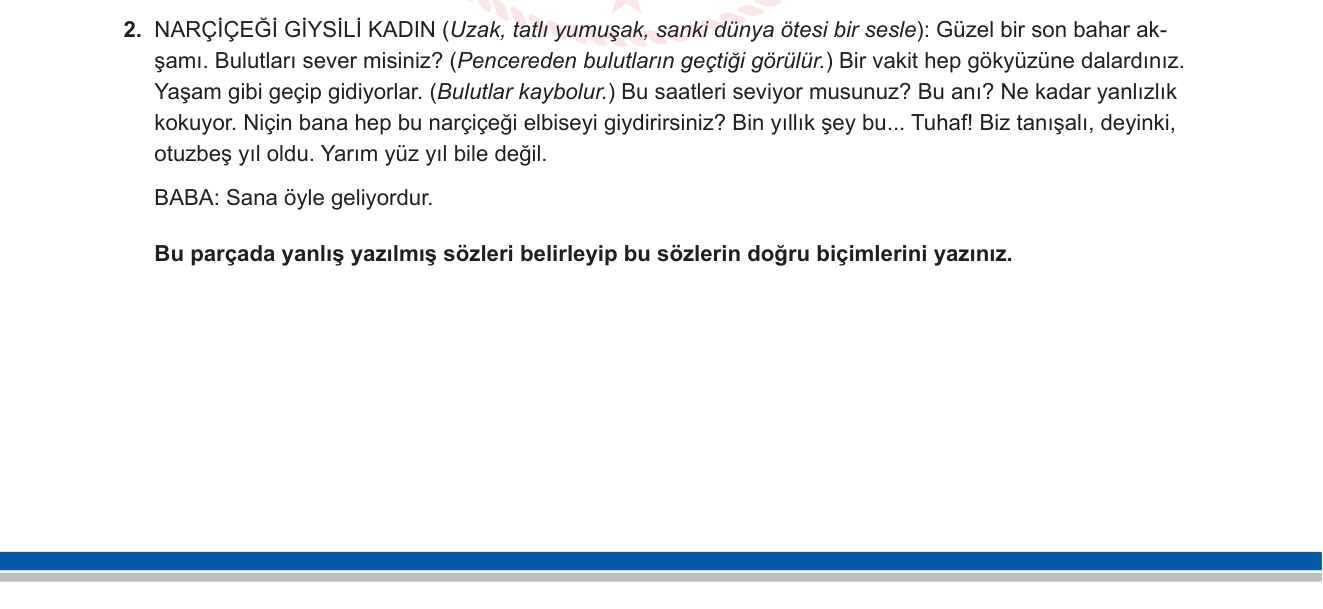 Türk Dili ve Edebiyatı sorusu 11 — 