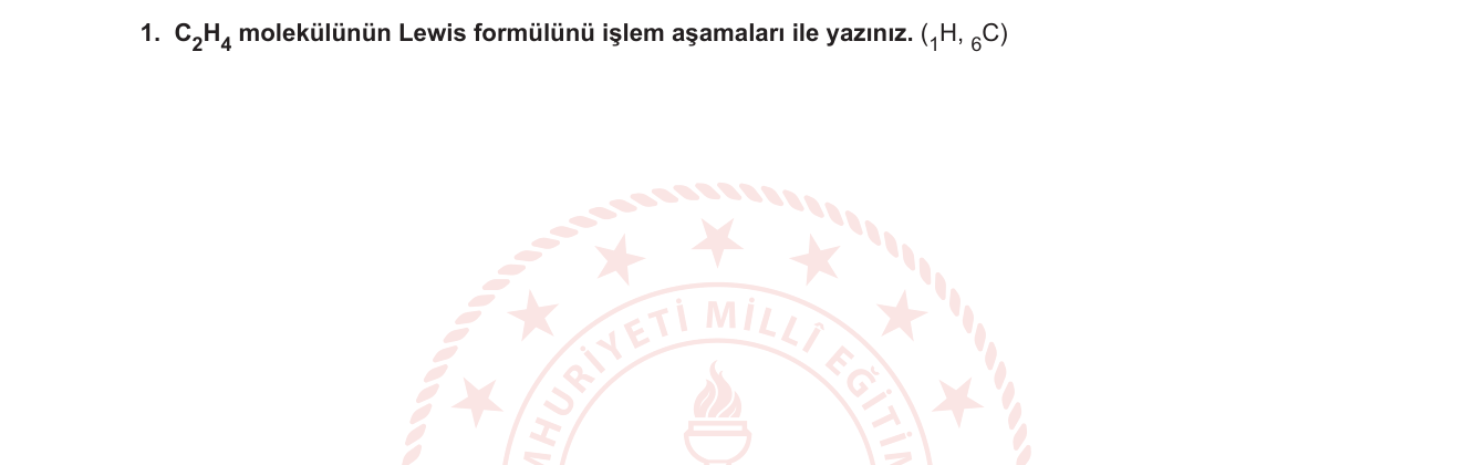 Kimya sorusu 18 — 