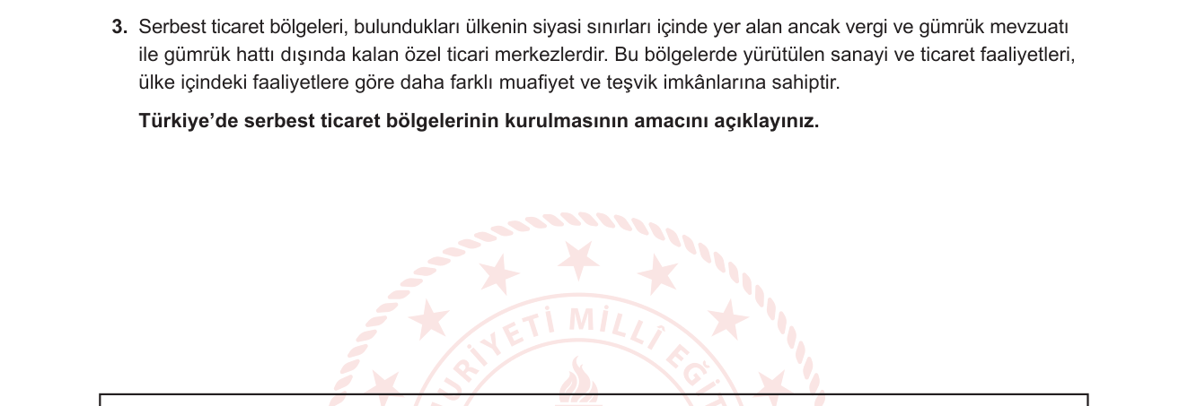 Coğrafya sorusu 11 — 
