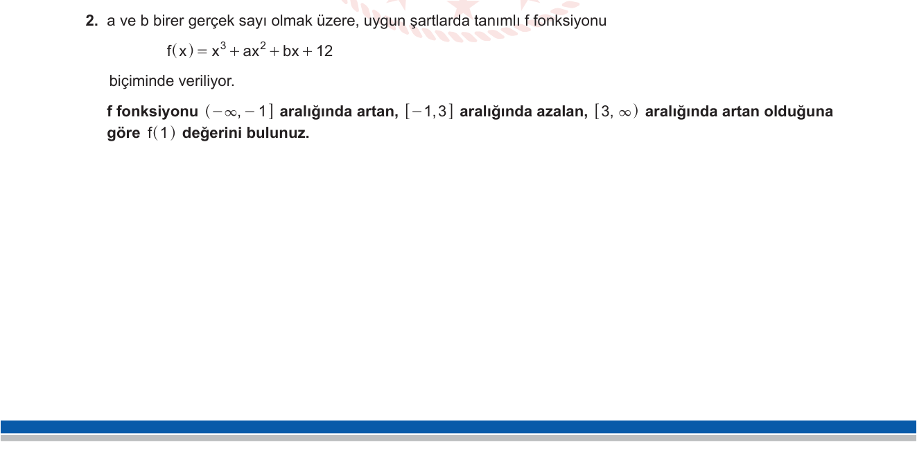 Matematik sorusu 24 — 