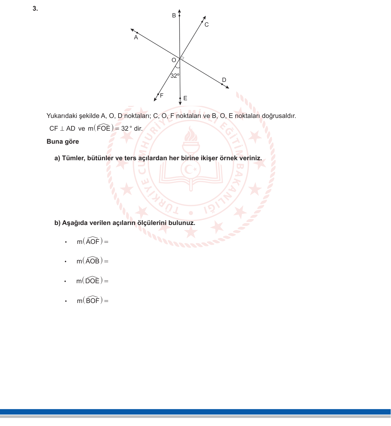 Matematik sorusu 15 — 