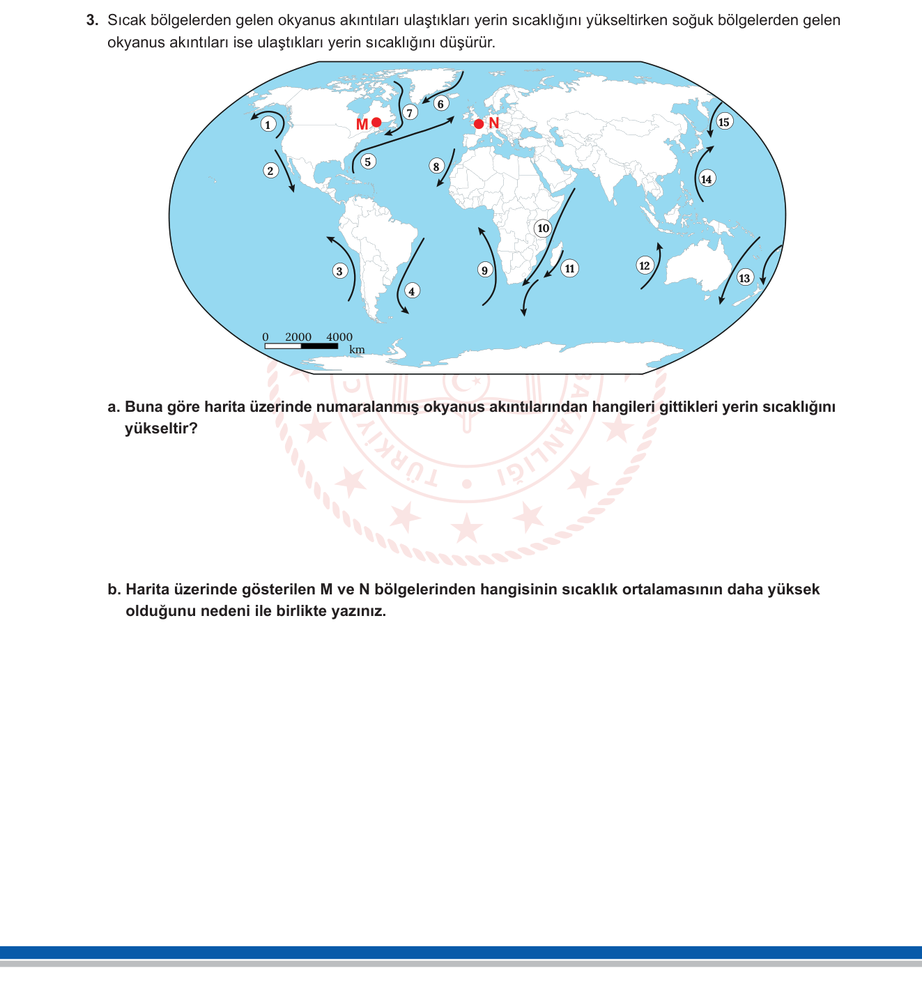 Coğrafya sorusu 20 — 