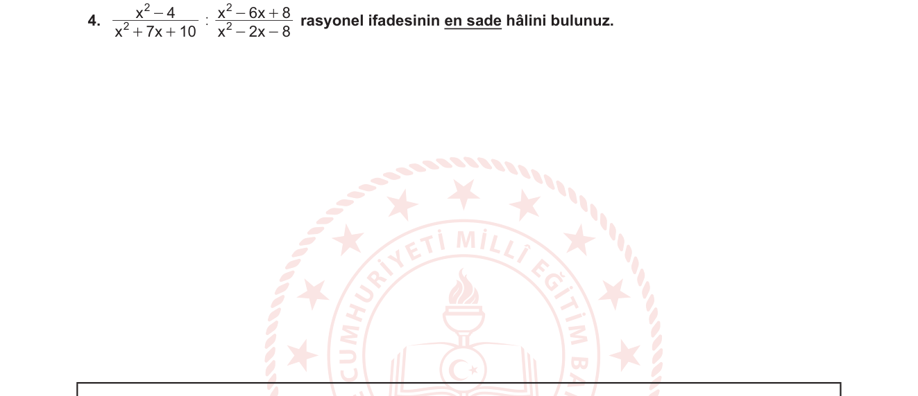 Matematik sorusu 3 — 
