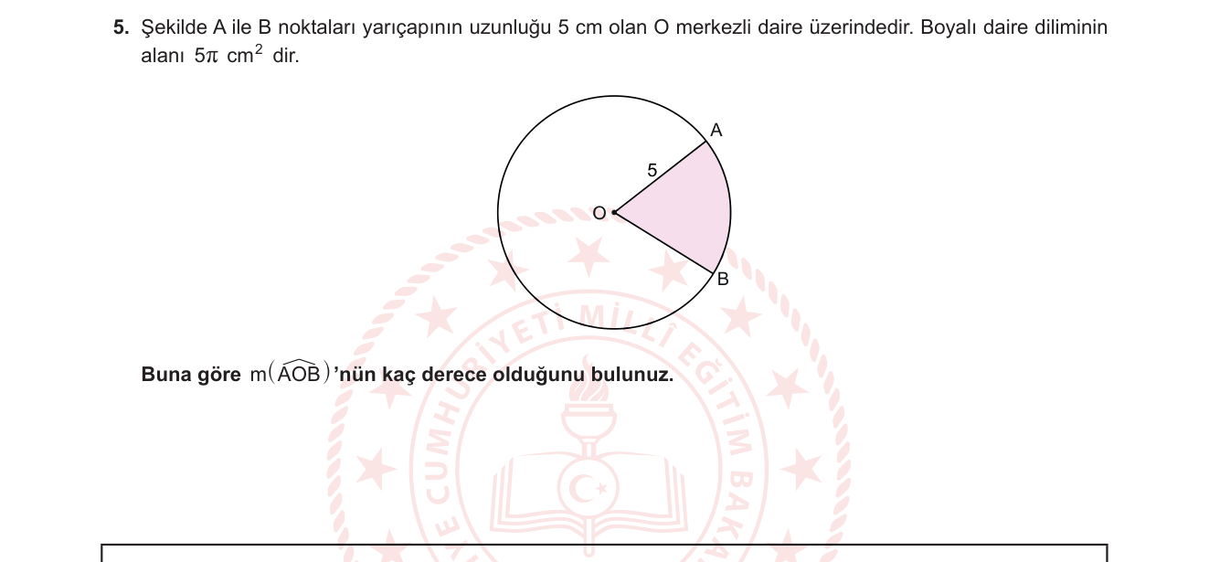 Matematik sorusu 12 — 