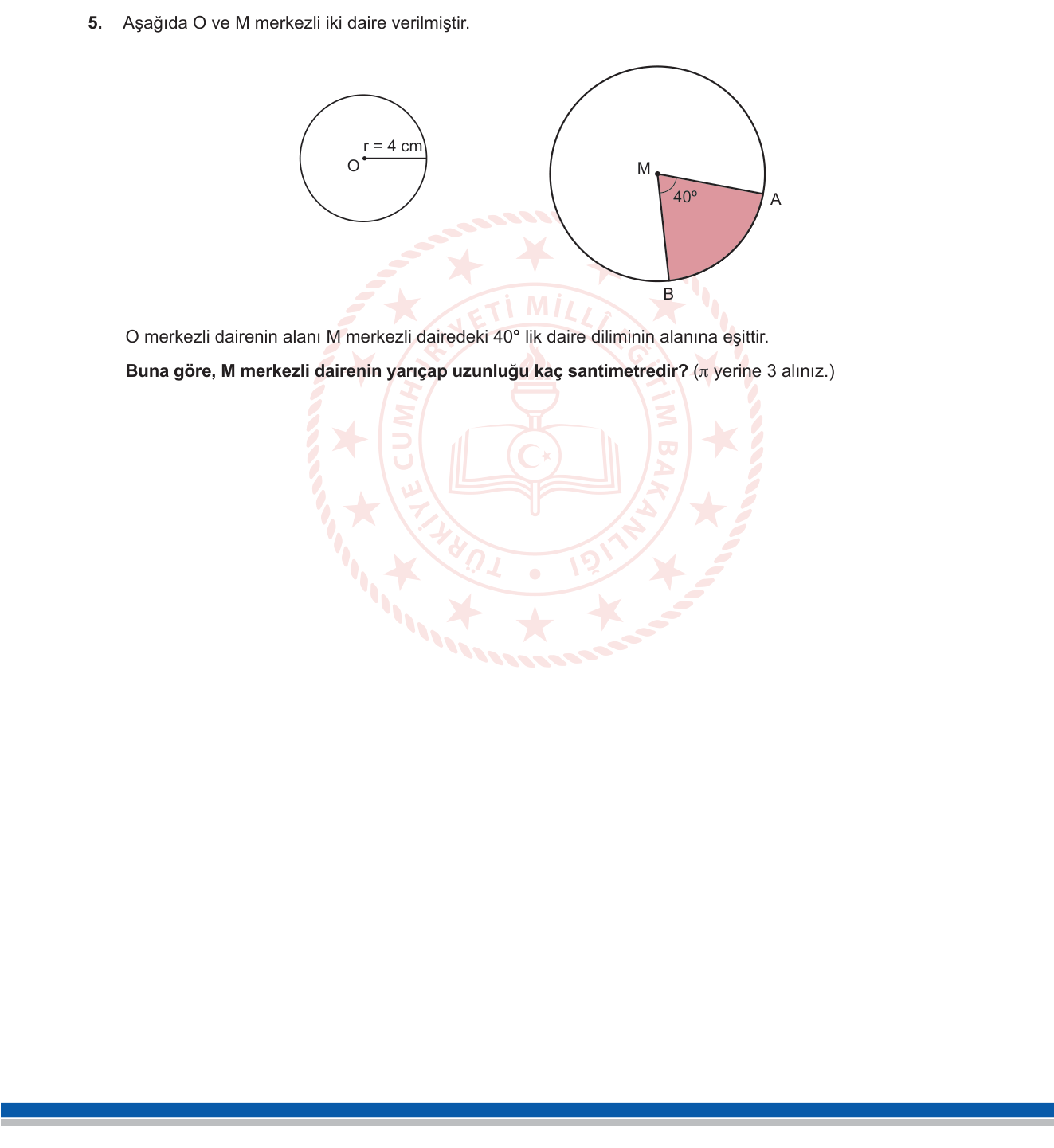 Matematik sorusu 26 — 