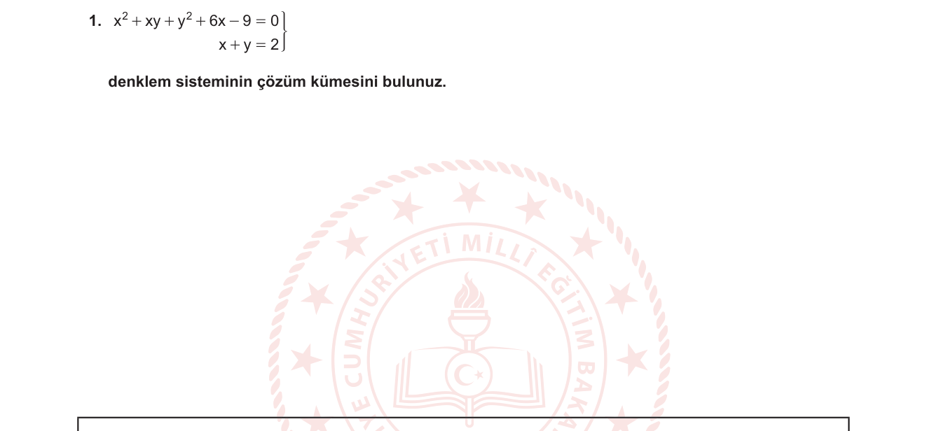 Matematik sorusu 49 — 