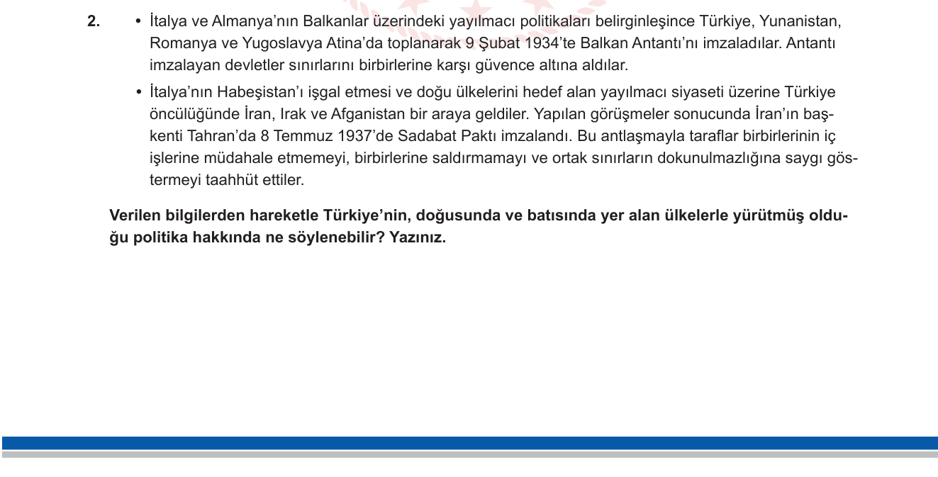 Tarih sorusu 7 — 