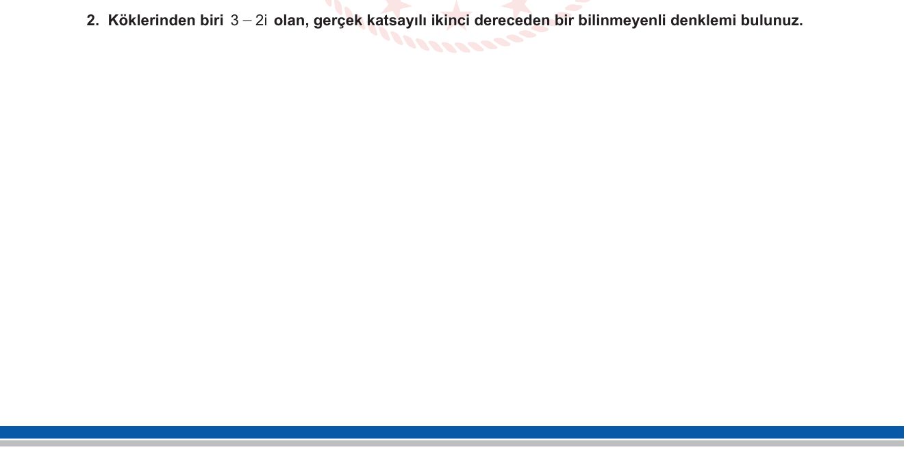 Matematik sorusu 9 — 