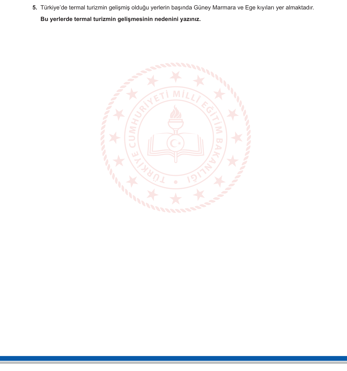 Coğrafya sorusu 13 — 