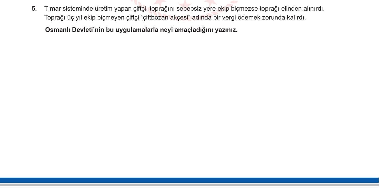 Sosyal Bilgiler sorusu 4 — 