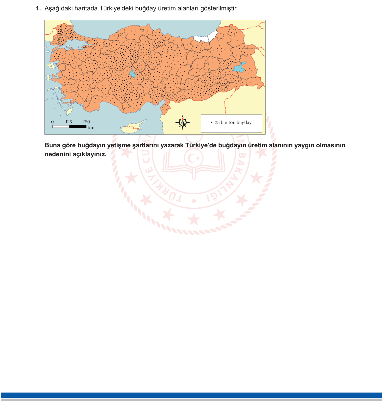 Coğrafya sorusu 1 — 