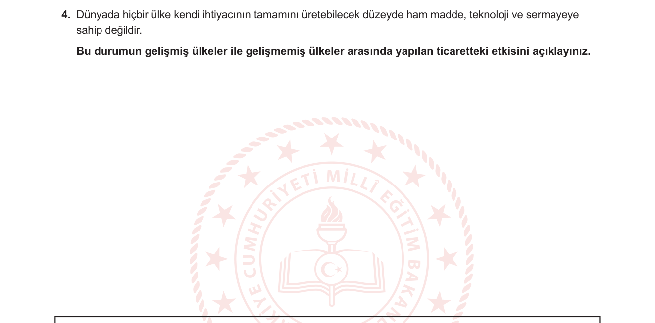 Coğrafya sorusu 20 — 