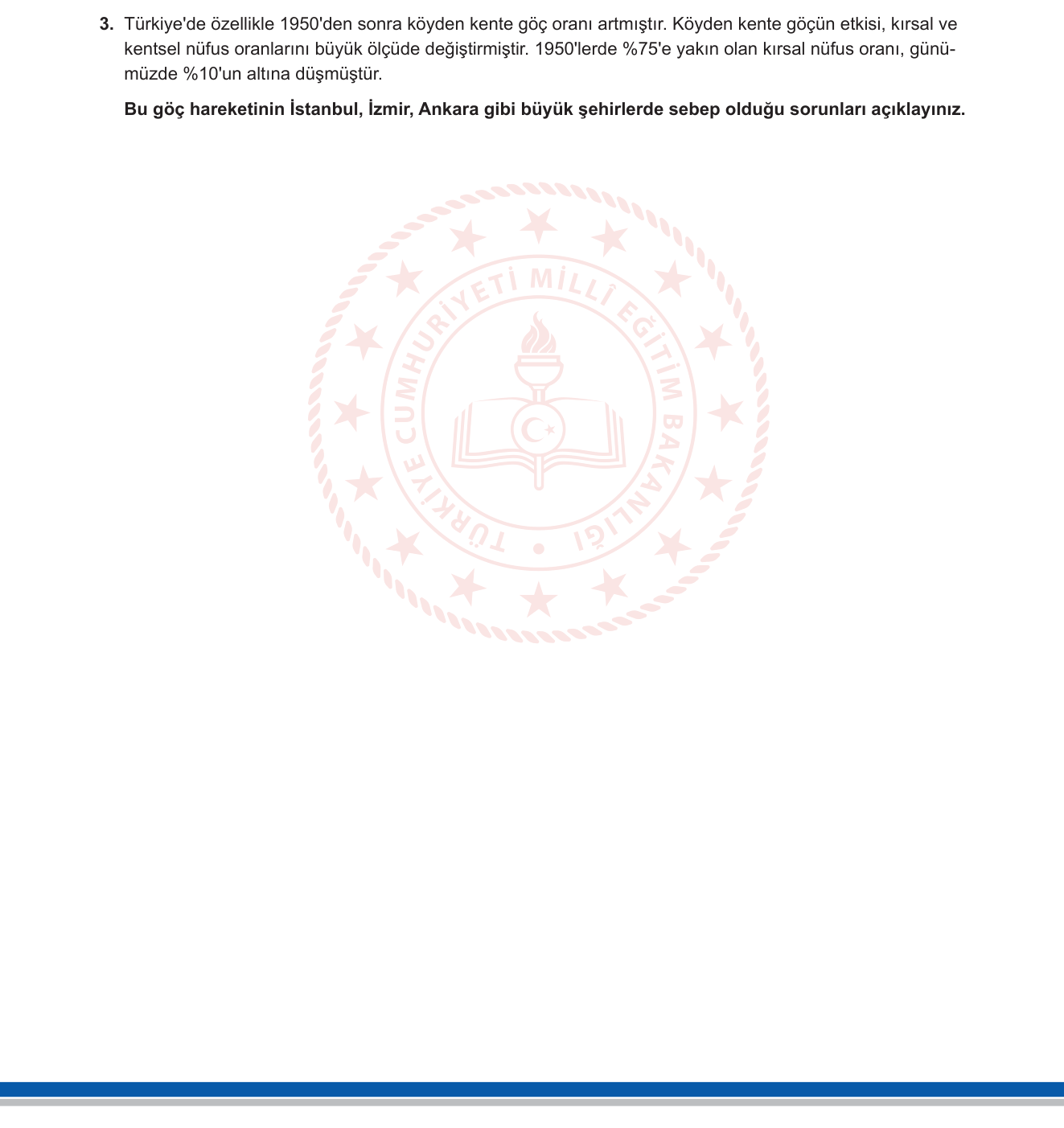Coğrafya sorusu 8 — 