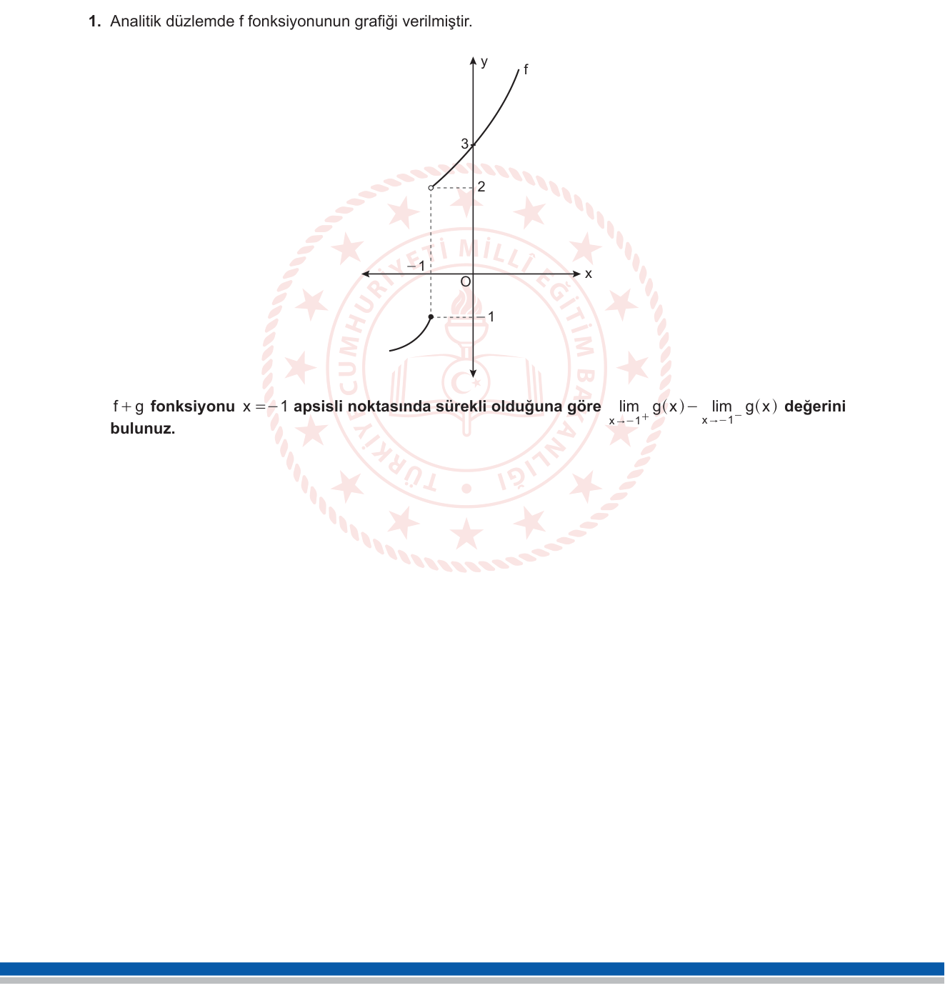 Matematik sorusu 11 — 