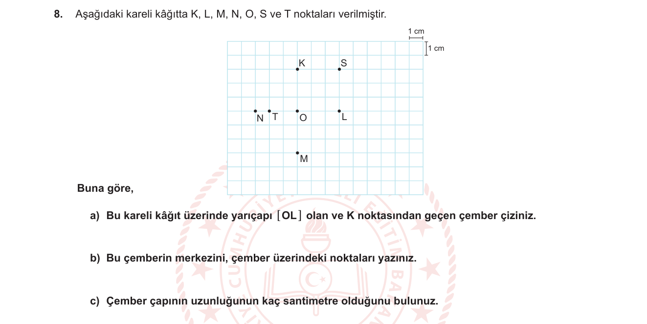 Matematik sorusu 25 — 