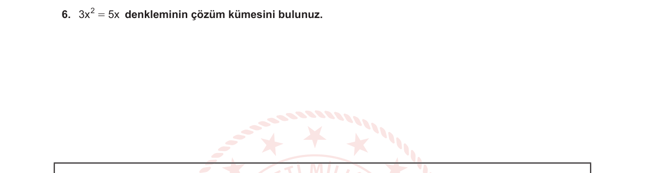 Matematik sorusu 5 — 