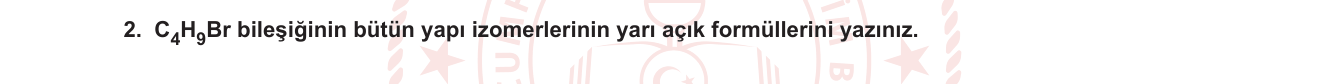 Kimya sorusu 11 — 