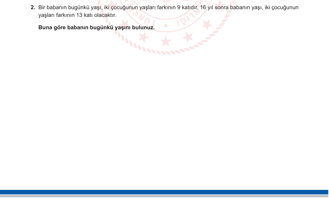 Matematik sorusu 2 — 