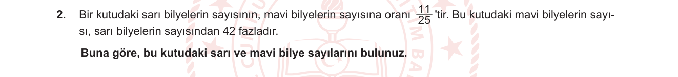 Matematik sorusu 18 — 