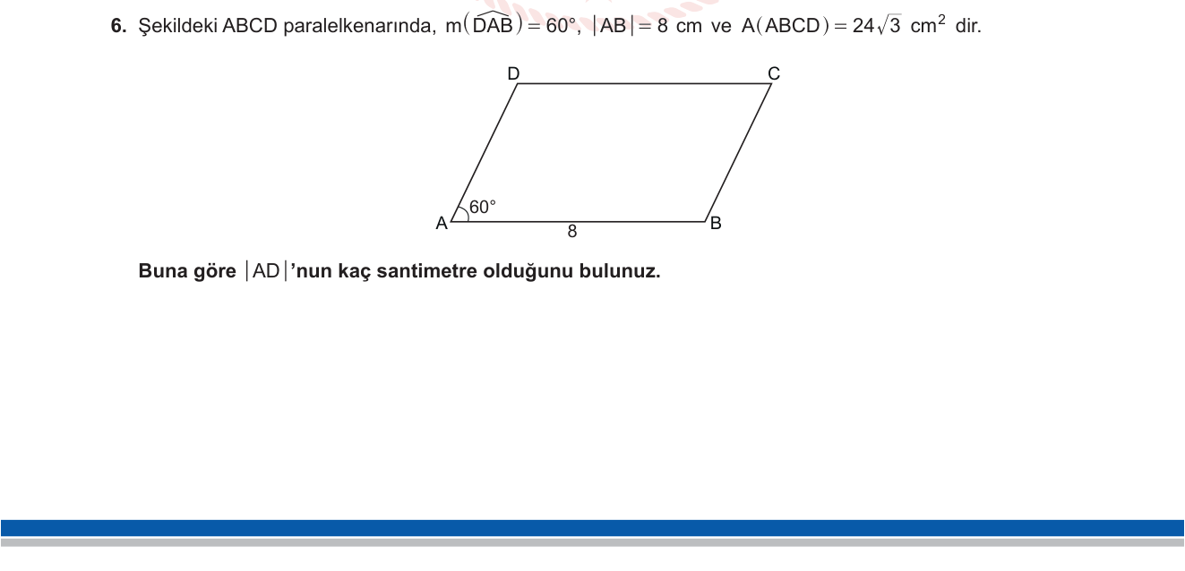 Matematik sorusu 13 — 