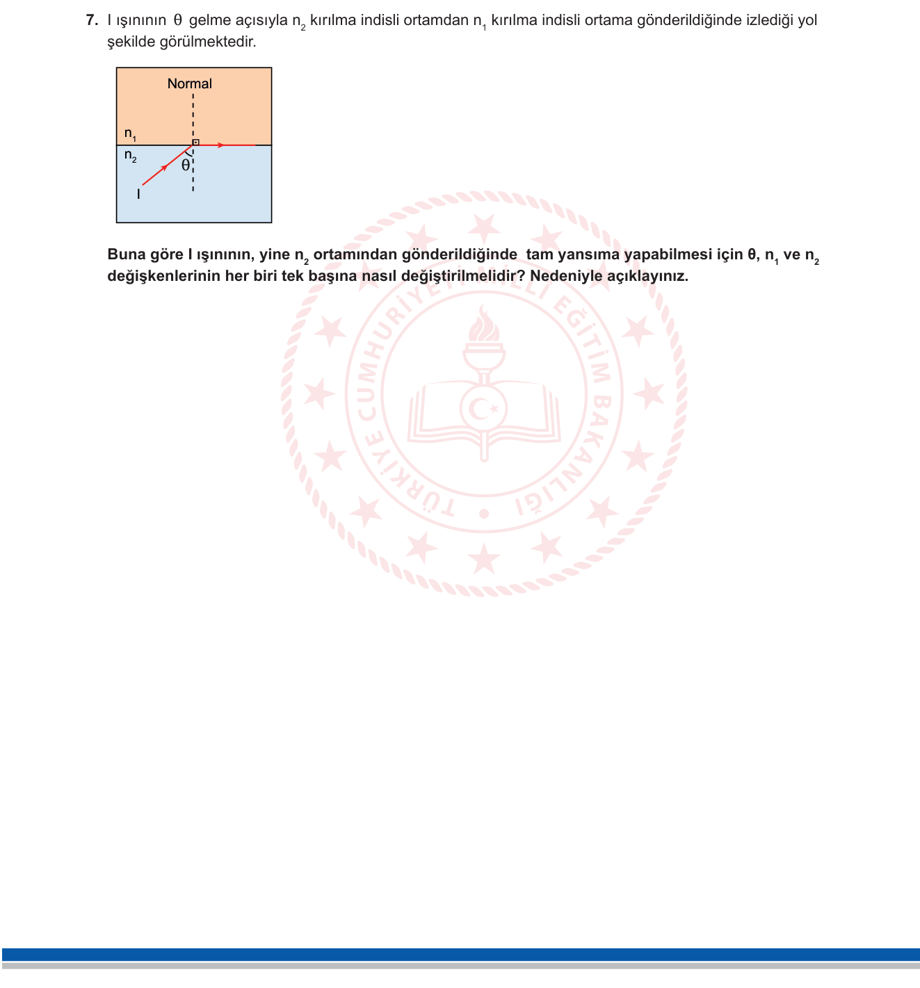 Fizik sorusu 36 — 