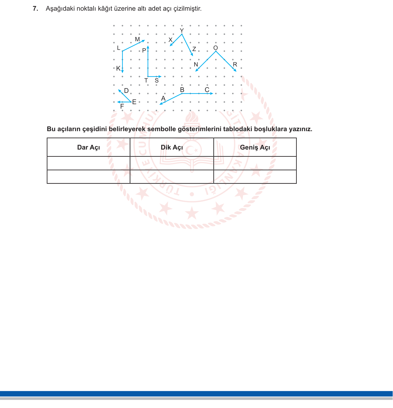 Matematik sorusu 7 — 