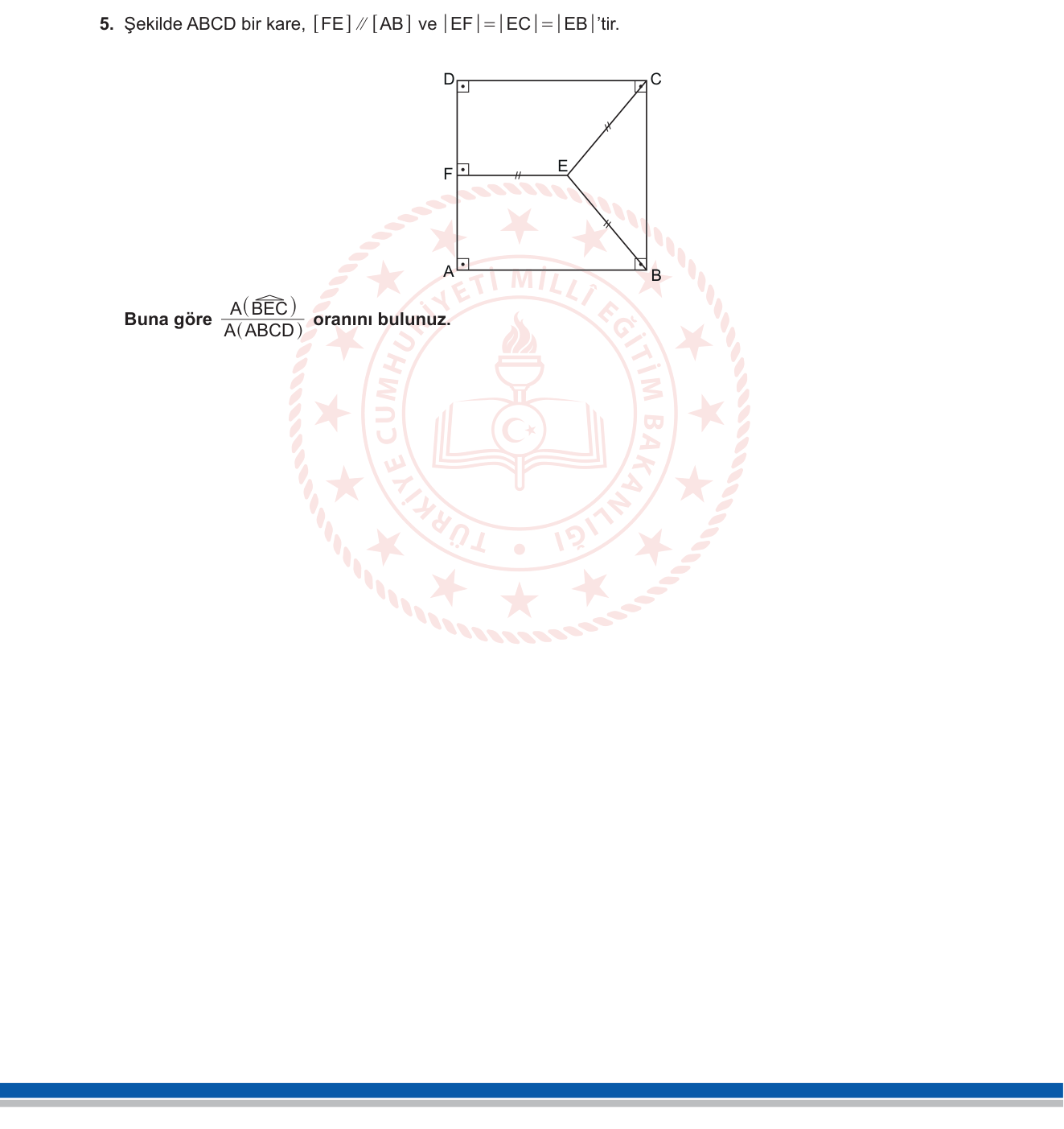 Matematik sorusu 40 — 