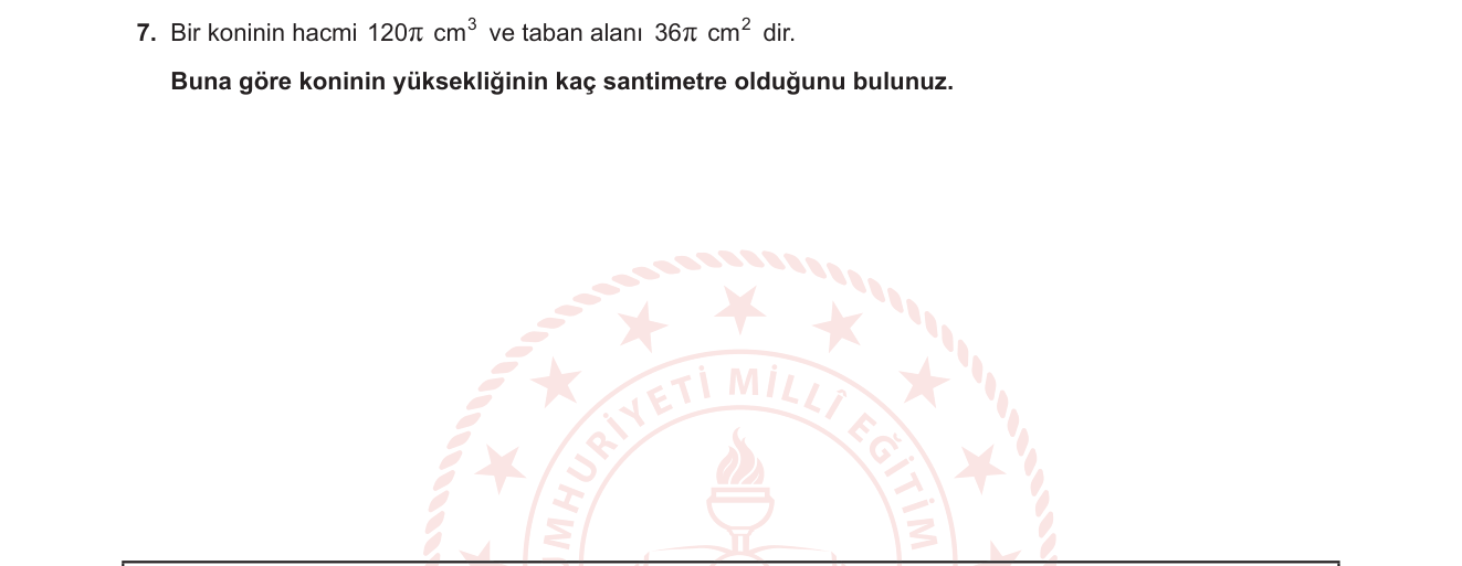 Matematik sorusu 14 — 