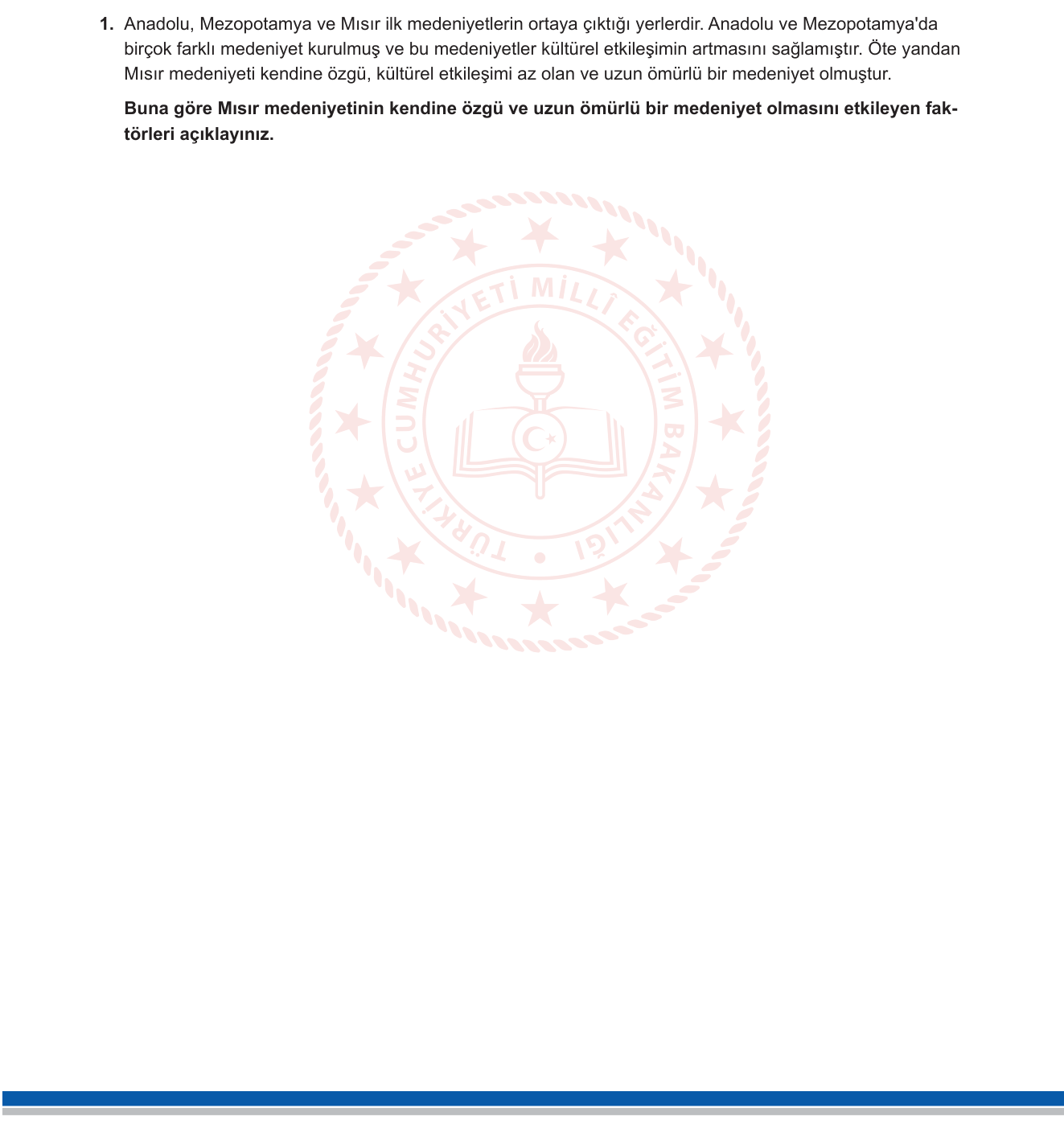Coğrafya sorusu 6 — 
