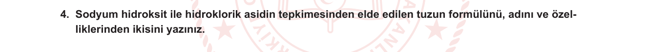 Kimya sorusu 35 — 