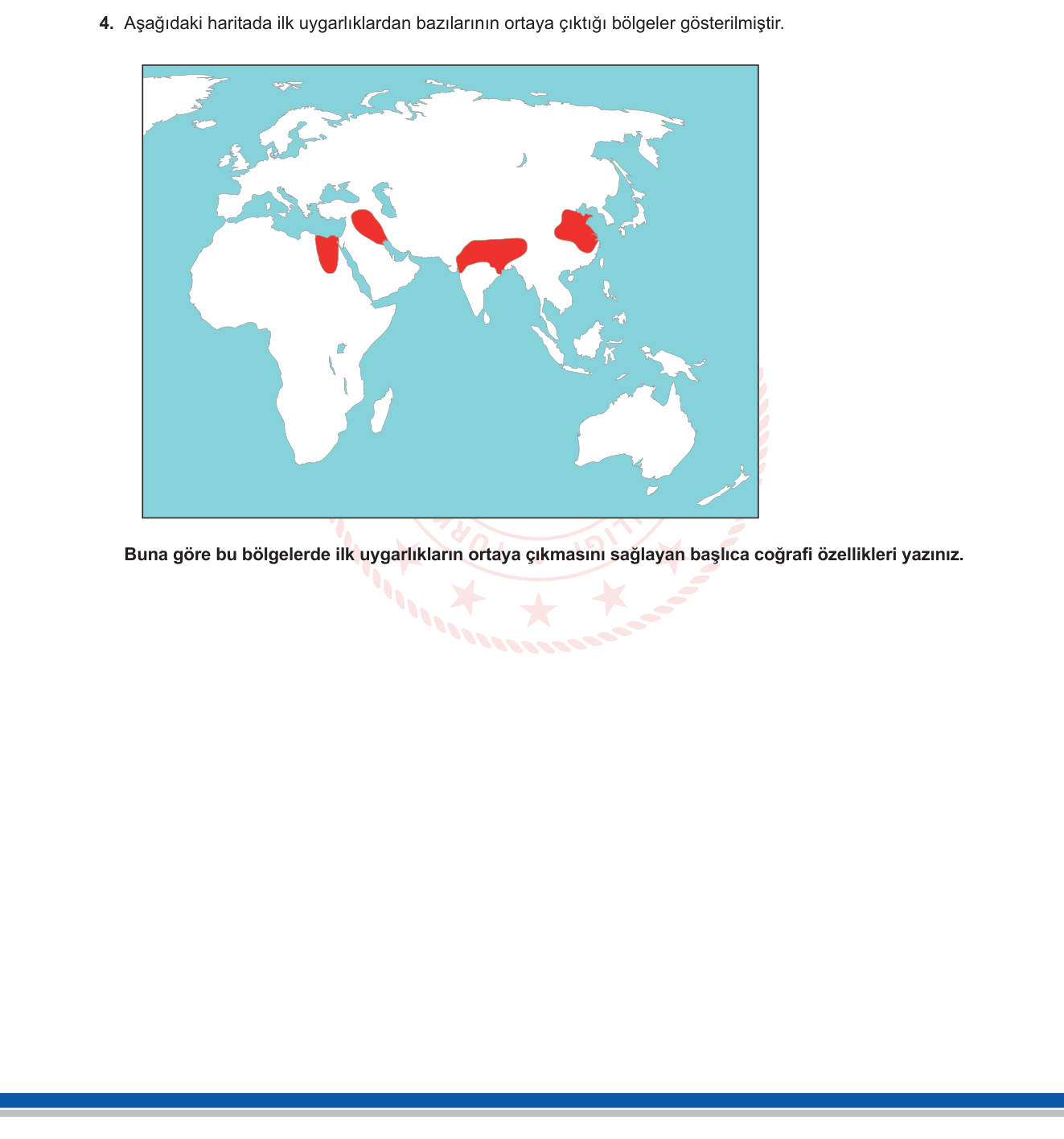 Coğrafya sorusu 4 — 