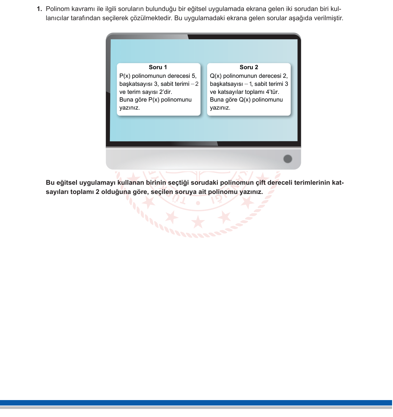 Matematik sorusu 1 — 