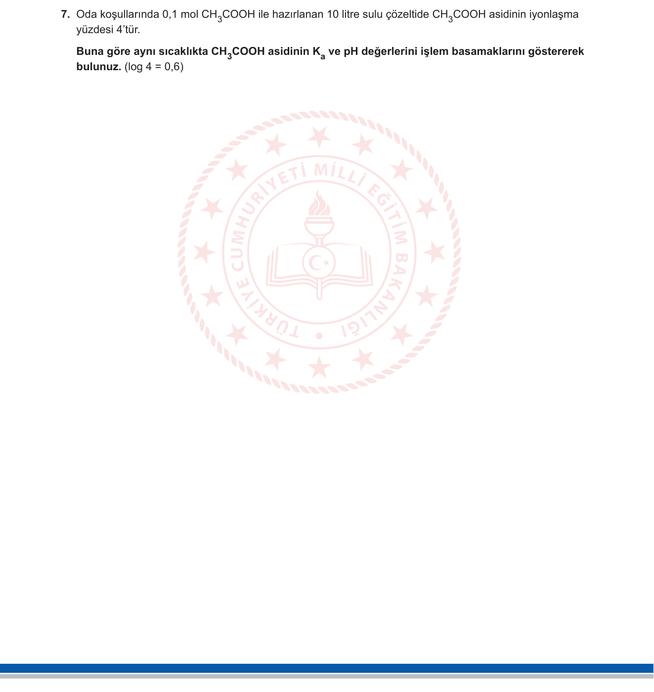 Kimya sorusu 55 — 