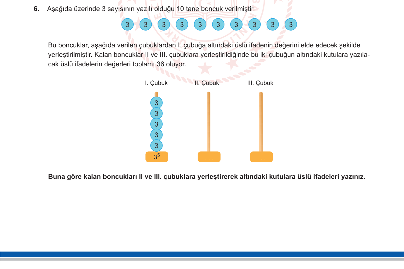 Matematik sorusu 15 — Üslü İfadeler