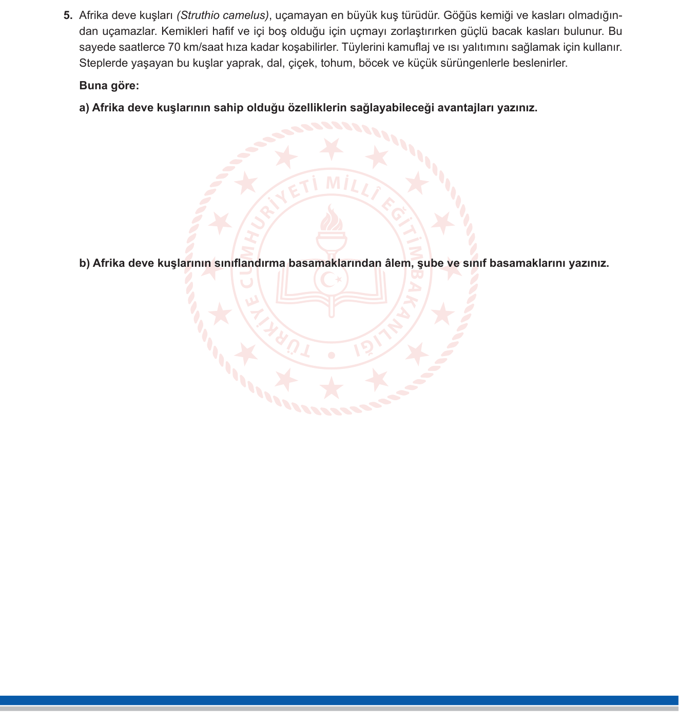 Biyoloji sorusu 47 — 