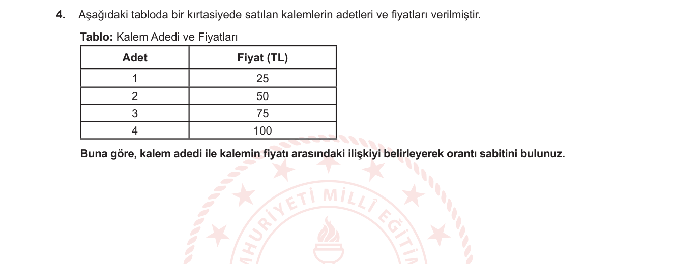 Matematik sorusu 4 — 