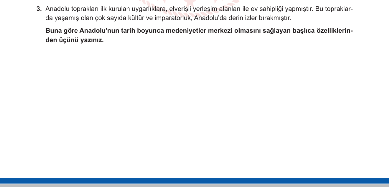 Coğrafya sorusu 19 — 