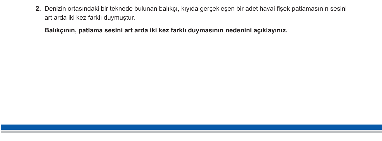 Fen Bilimleri sorusu 10 — 